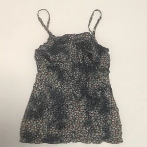 Floral Spaghetti Strap Top